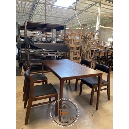 BỘ BÀN ĂN NEVA KẾT HỢP VỚI GHẾ BELLA