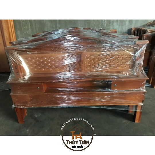 Giường căm xe mặt gõ 