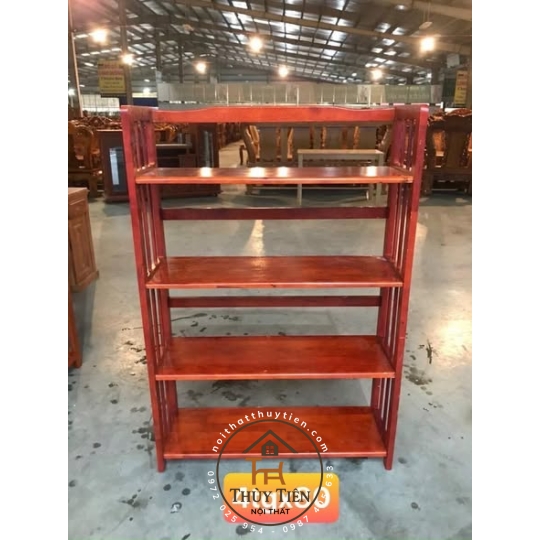 Kệ sách- kệ đa năng gỗ cao su nhiều kích thước