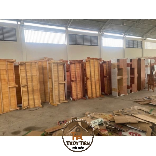 Giường gấp gỗ còng