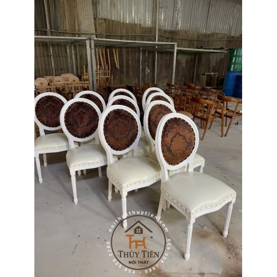 GHẾ LOUIS KO TAY PHỐI MÀU KẾT HỢP BĂN ĐINH ĐỒNG SANG TRỌNG💕💕