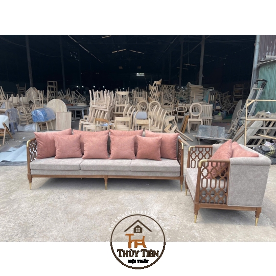 SET SOFA CHAWOO PHỐI MÀU SANG TRỌNG,ĐẬM CHẤT INDOCHINE♨️♨️