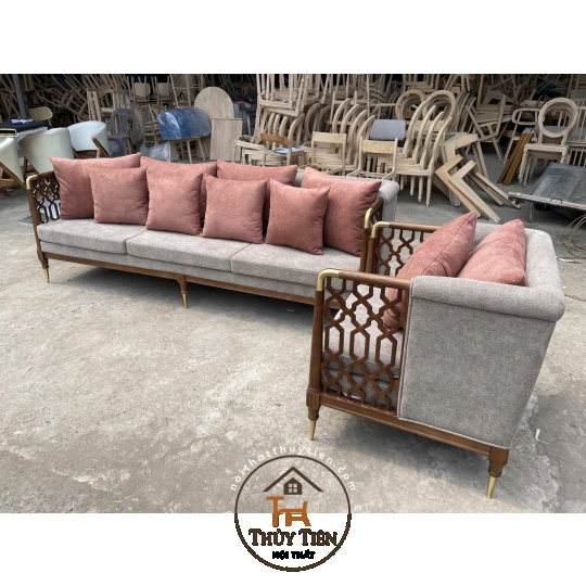 SET SOFA CHAWOO PHỐI MÀU SANG TRỌNG,ĐẬM CHẤT INDOCHINE♨️♨️