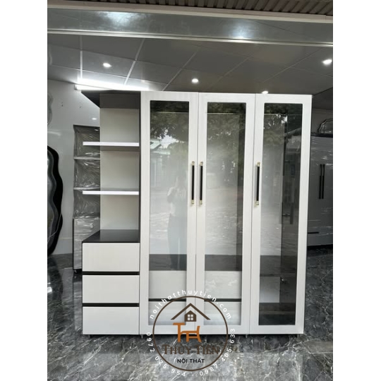 Tủ nhựa đài loan  Ngang 1m6 cao 1m8