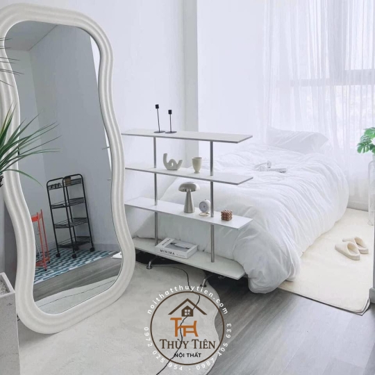 Các mẫu Gương decor toàn thân đèn led ko đèn led nhiều mẫu hàng loại 1 