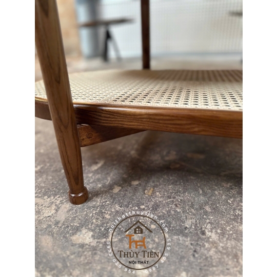  BÀN TRÀ GỖ MÂY OVAL