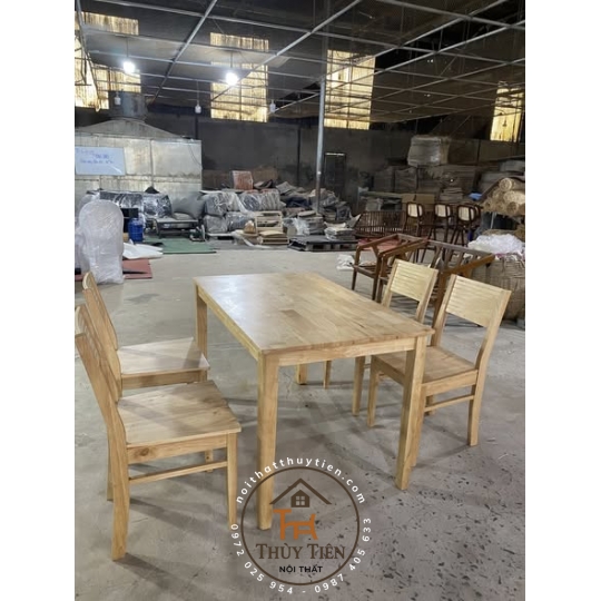 BỘ BÀN ĂN GỖ TỰ NHIÊN CAO CẤP 