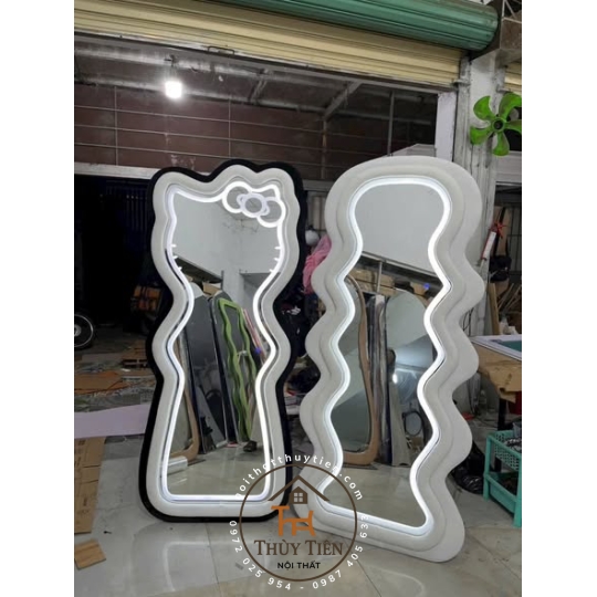 Gương bọc nỉ nhiều mẫu, E nhận làm mix màu theo yêu cầu nhé