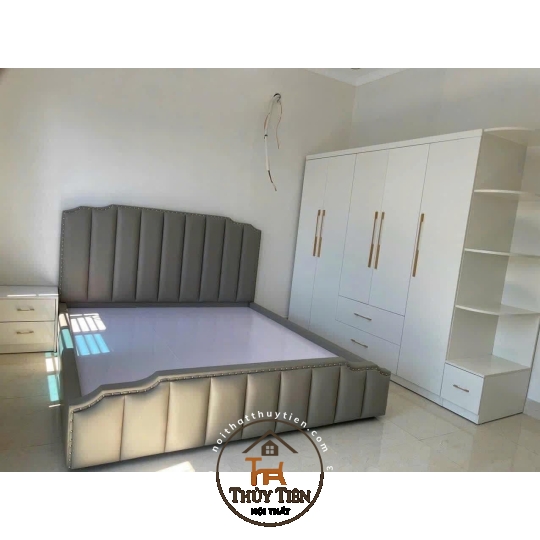 💥 💥 💥Mẫu Giường bọc cao cấp,  Đẹp xuất sắc, Nỉ nhung phù hợp với mọi không gian