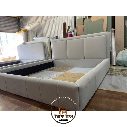 💥 💥 💥Mẫu Giường bọc cao cấp,  Đẹp xuất sắc, Nỉ nhung phù hợp với mọi không gian