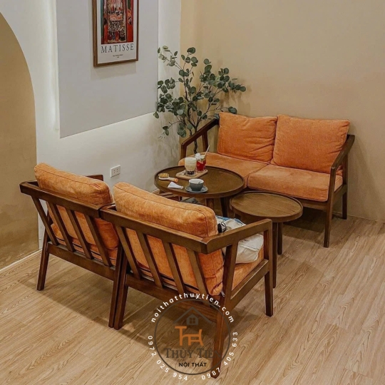 ​ SỰ KẾT HỢP HOÀN HẢO GIỮA SOFA KATAKANA & BÀN TRÀ SÓNG TRÒN CHO PHÒNG KHÁCH  ​