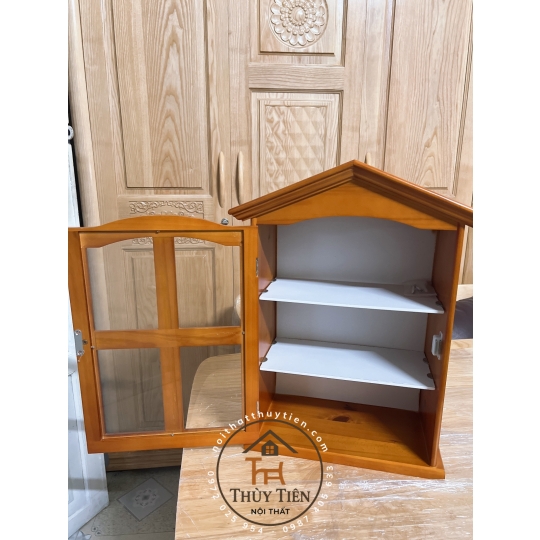 Tủ thuốc gỗ thông mã 04