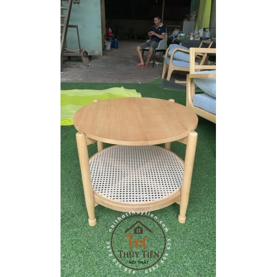 Bàn trà sofa gỗ tự nhiên