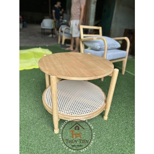 Bàn trà sofa gỗ tự nhiên