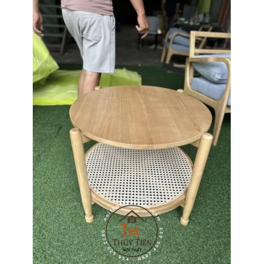 Bàn trà sofa gỗ tự nhiên