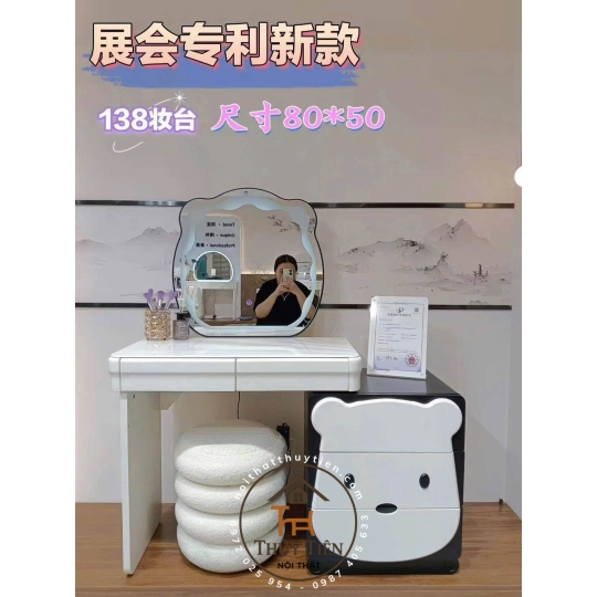 Bàn phấn bàn trang điểm hàng nhập khẩu