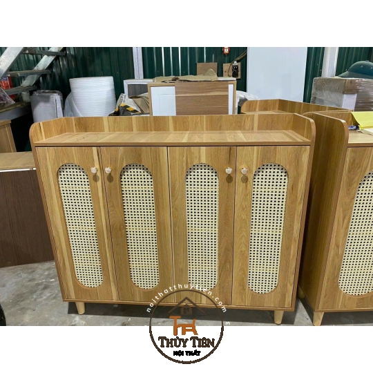 Mẫu tủ giày dép MDF