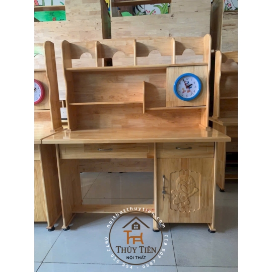 Bàn học sinh gỗ cao su nhiều kích thước