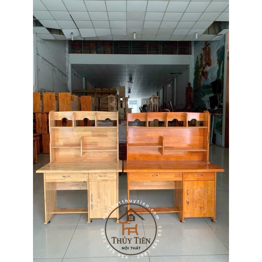 Bàn học sinh gỗ cao su nhiều kích thước