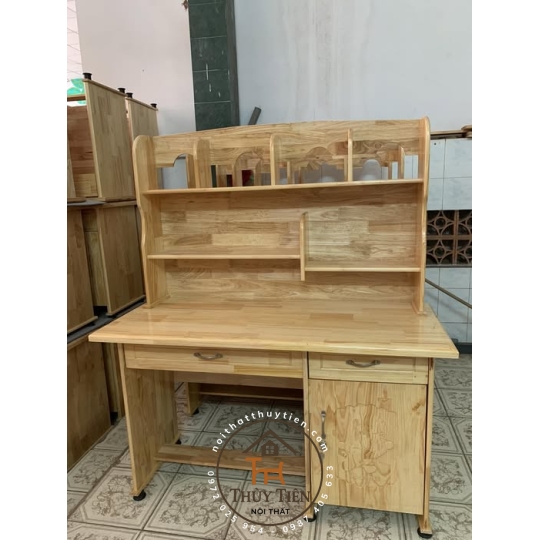 Bàn học sinh gỗ cao su nhiều kích thước
