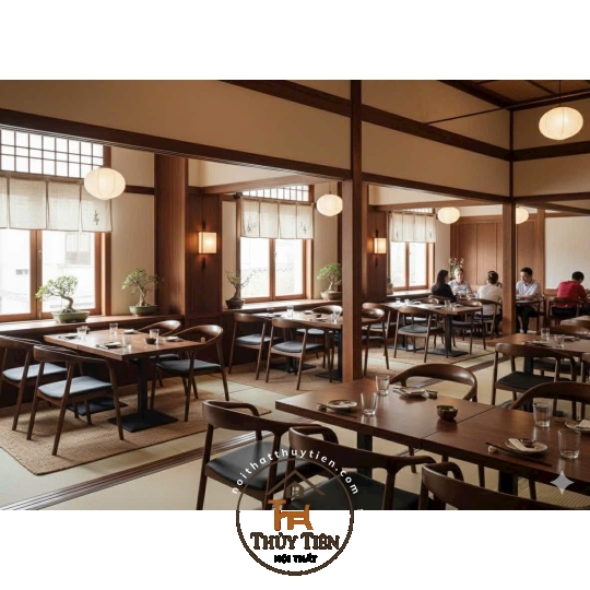 Ghế neva có tay vẻ đẹp cho không gian nhà hàng bạn