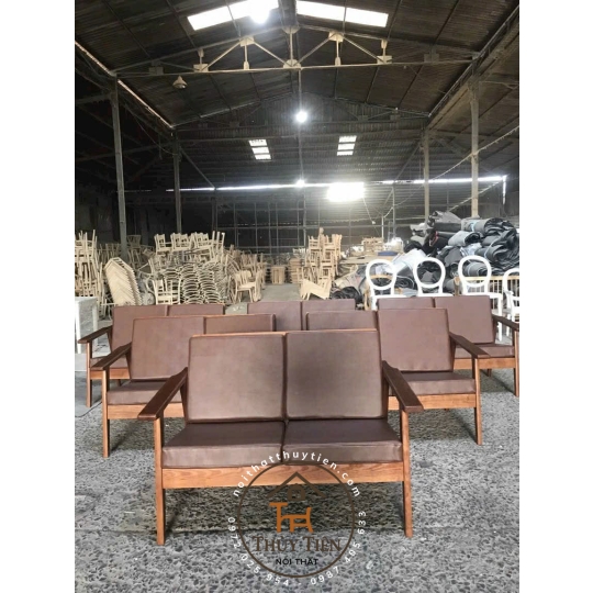 Bộ Sofa gỗ thông