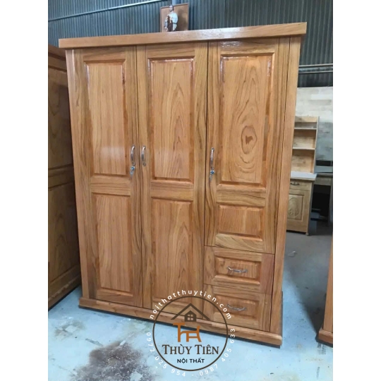 Tủ áo gõ phủ mới ra lò, giá siu mềm