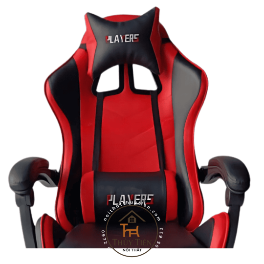 Ghế Gaming 1021-B màu Đỏ( không kê chân)