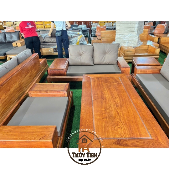 Bộ bàn ghế salon hương đá 