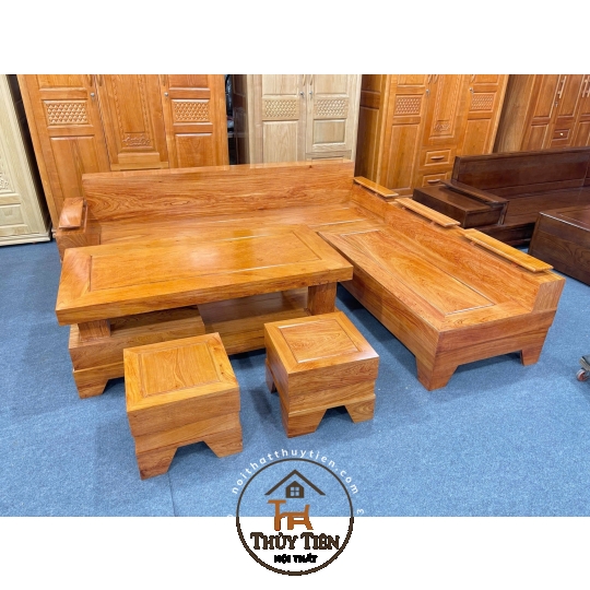 Bộ bàn ghế salon hương đá 