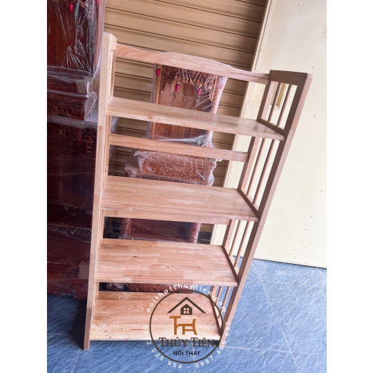 Kệ sách- kệ đa năng gỗ cao su nhiều kích thước