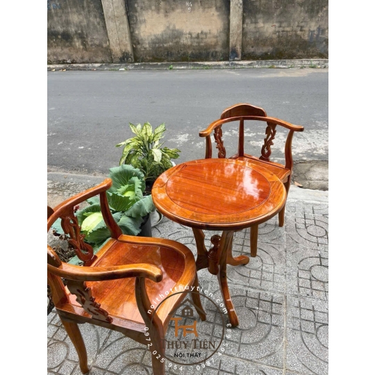 Bàn trà gỗ tràm - BBTGT 003
