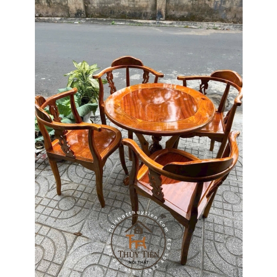 Bàn trà gỗ tràm - BBTGT 003