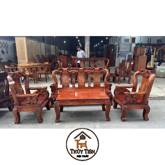 Bàn ghế gỗ tràm