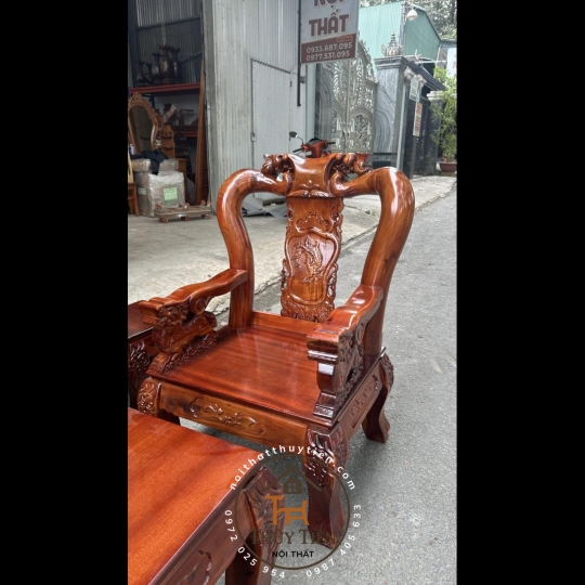 Bàn ghế gỗ tràm