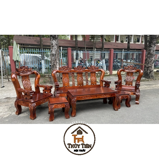 Bàn ghế gỗ tràm- BGGT 003