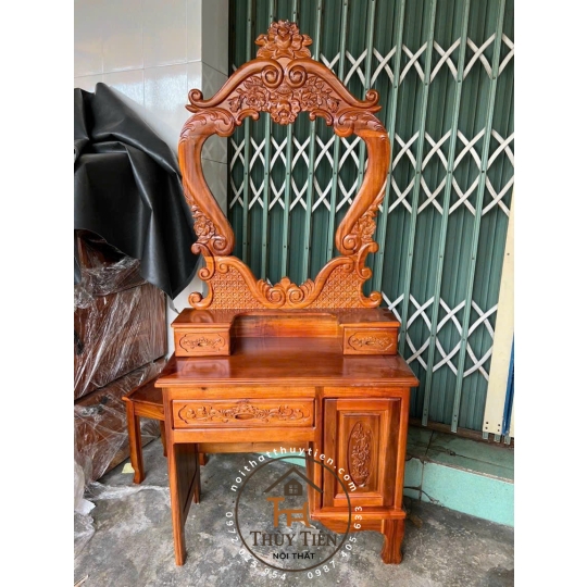 Bàn trang điểm gỗ tràm- BTDGT 011