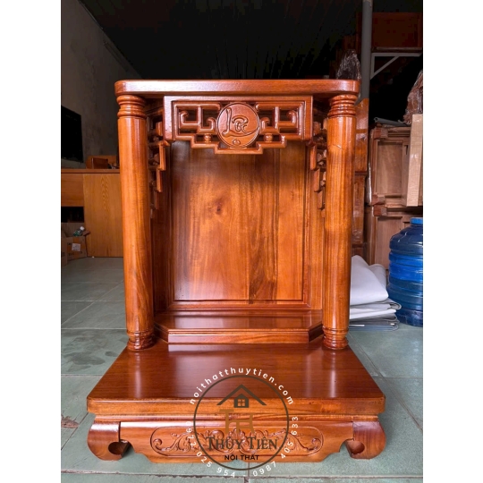 Bàn thờ thần tài gỗ tràm- BTTTGT 002
