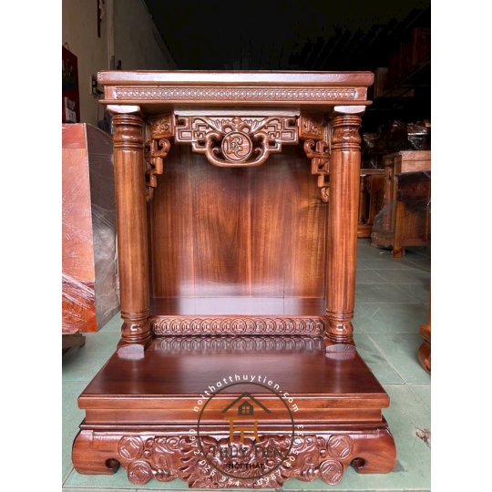 Bàn thờ thần tài gỗ tràm- BTTTGT 002