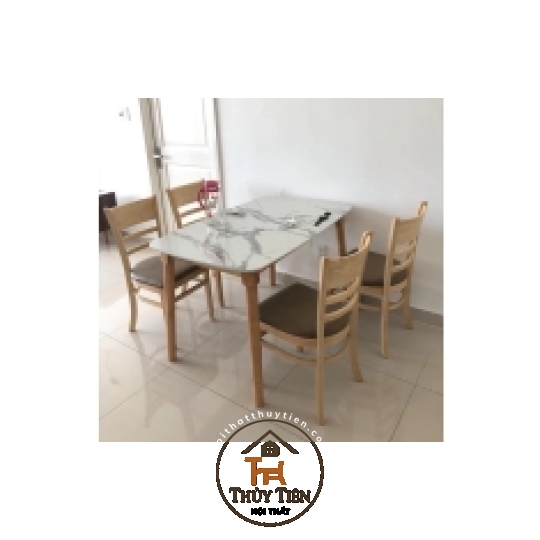 Bộ Bàn Ăn cao su 4 Ghế 6 Ghế Cabin giá rẻ - BBAGVD 023