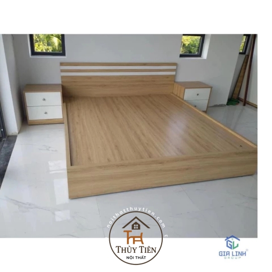 Giường ngủ gỗ mdf