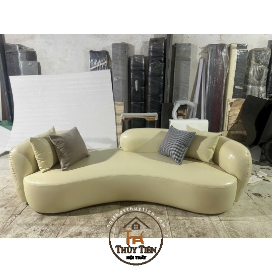 Sofa cong cho khách ạ 