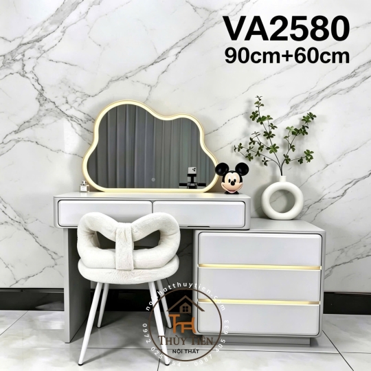 Bộ bàn ghế trang điểm hiện đại