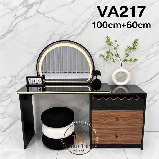 Bộ bàn ghế trang điểm hiện đại
