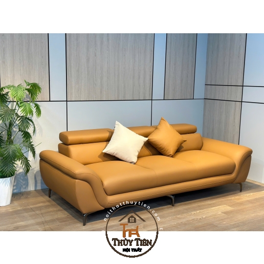 Mẫu sofa  2m2 màu da chống mực chống xước  chống mèo cao cấp cho khách iu ạ 