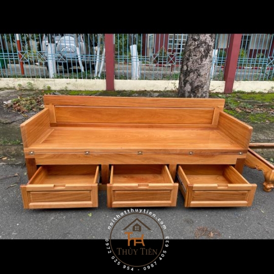 Ghế gấp thông minh gỗ gõ đỏ