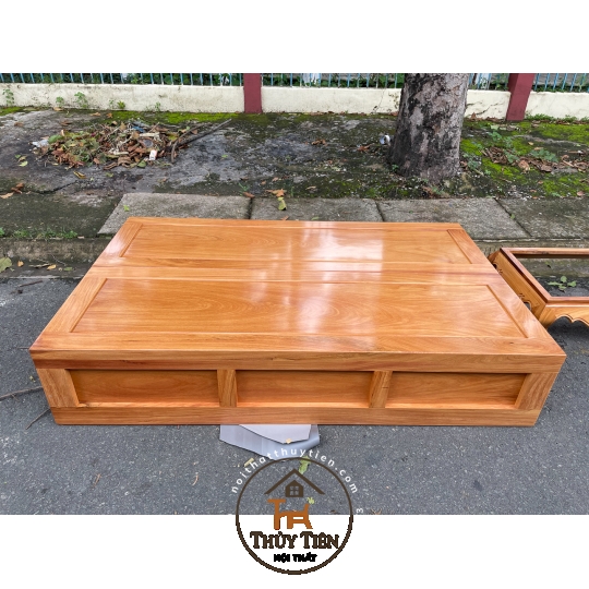 Ghế gấp thông minh gỗ gõ đỏ