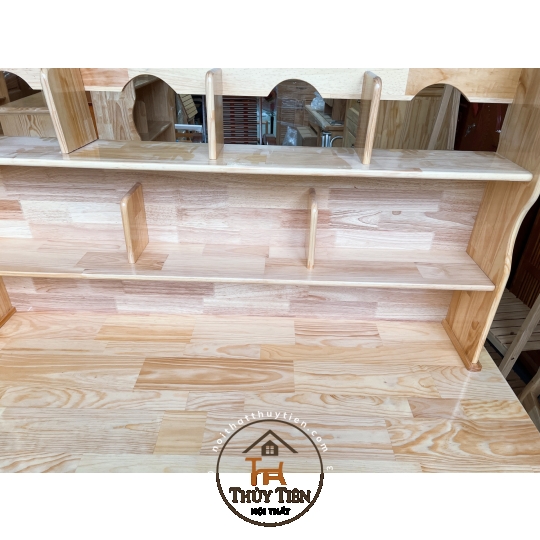 Bàn học sinh gỗ thông đôi
