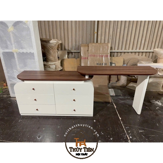 Tủ kệ bàn decor e nhận đặt kích thước theo yêu cầu khách