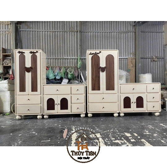 Tủ kệ bàn decor e nhận đặt kích thước theo yêu cầu khách